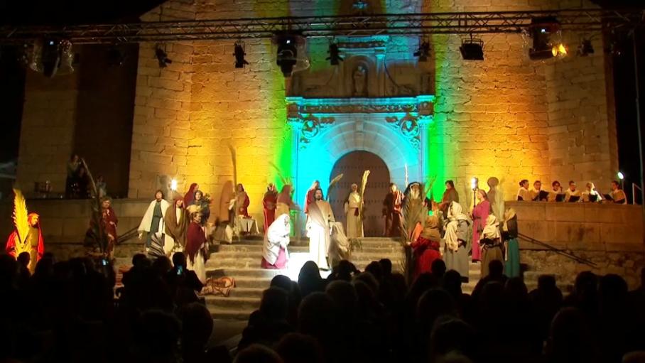Unos 70 actores representarán este miércoles 'La pasión de Cristo' en Malpartida de Cáceres
