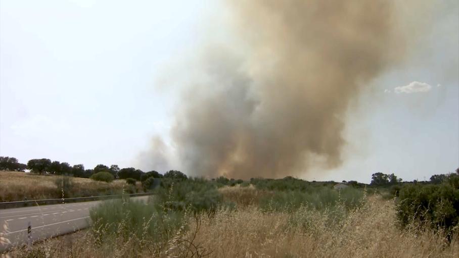 Incendio en Plasenzuela