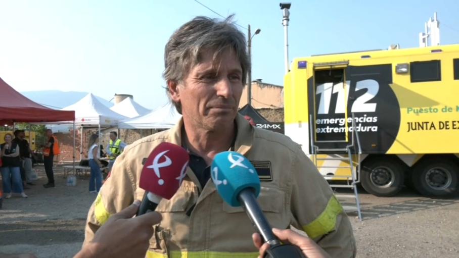 Ferrán García, subinspector de bomberos de la Generalitat