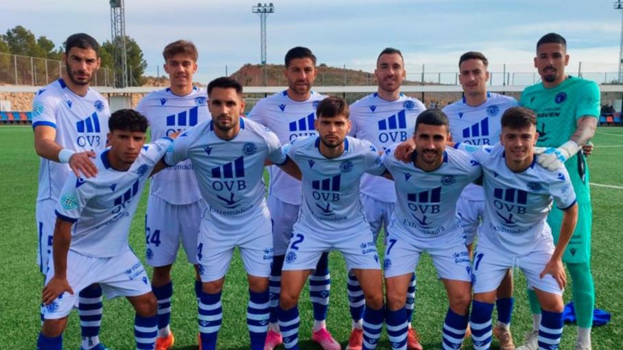 Once inicial del CD Extremadura