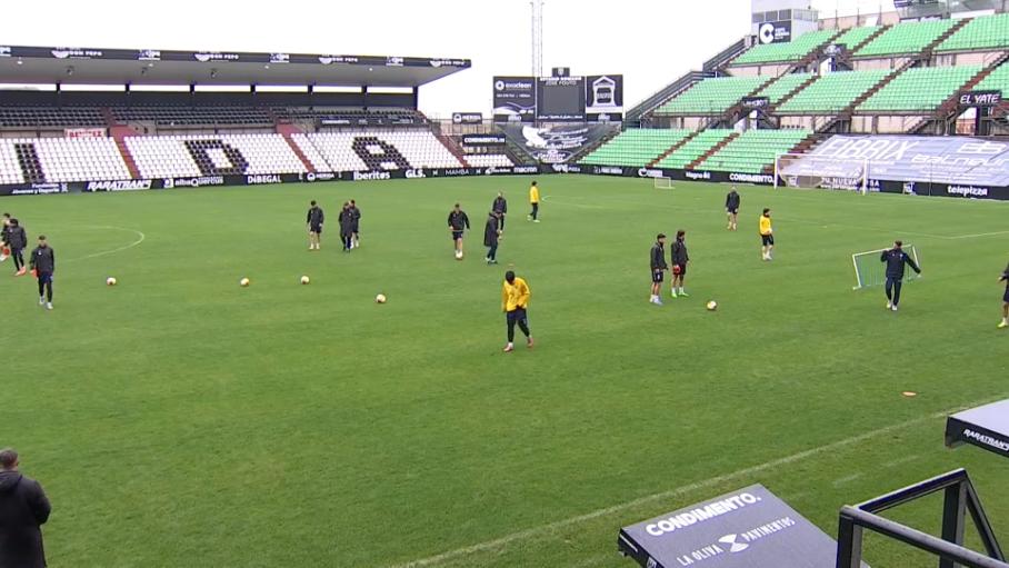 El Mérida entrena de cara al encuentro de liga frente al filial del Athletic de Bilbao