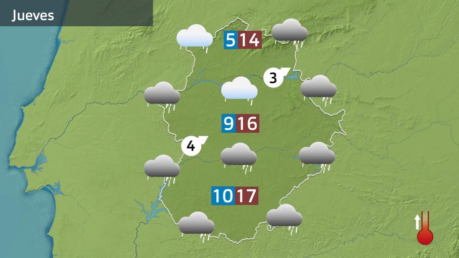 Mapa de previsión del 29 de enero