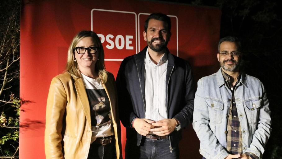Blanca Martín, Álvaro Sánchez Ocaña y Manuel José González Andrade