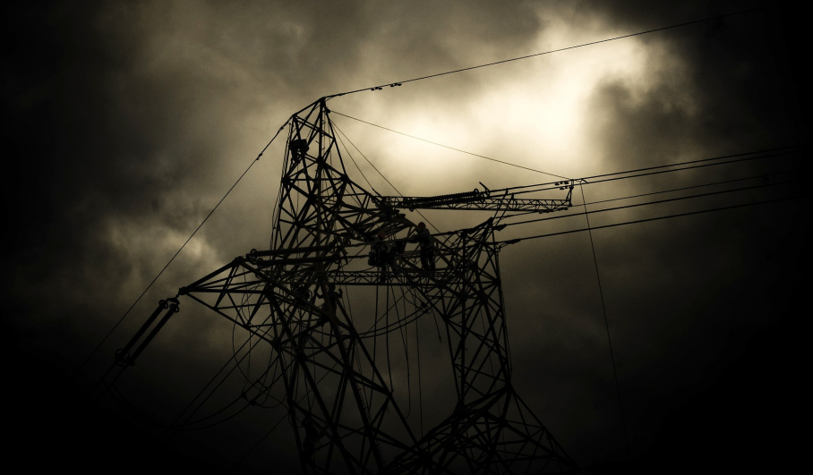 Tendido eléctrico.