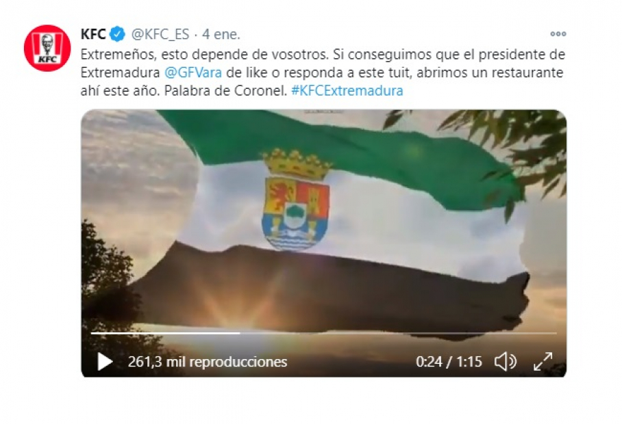 KFC y Vara
