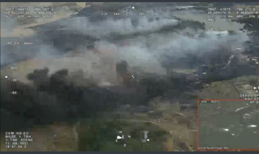 Incendio Malpartida de Cáceres