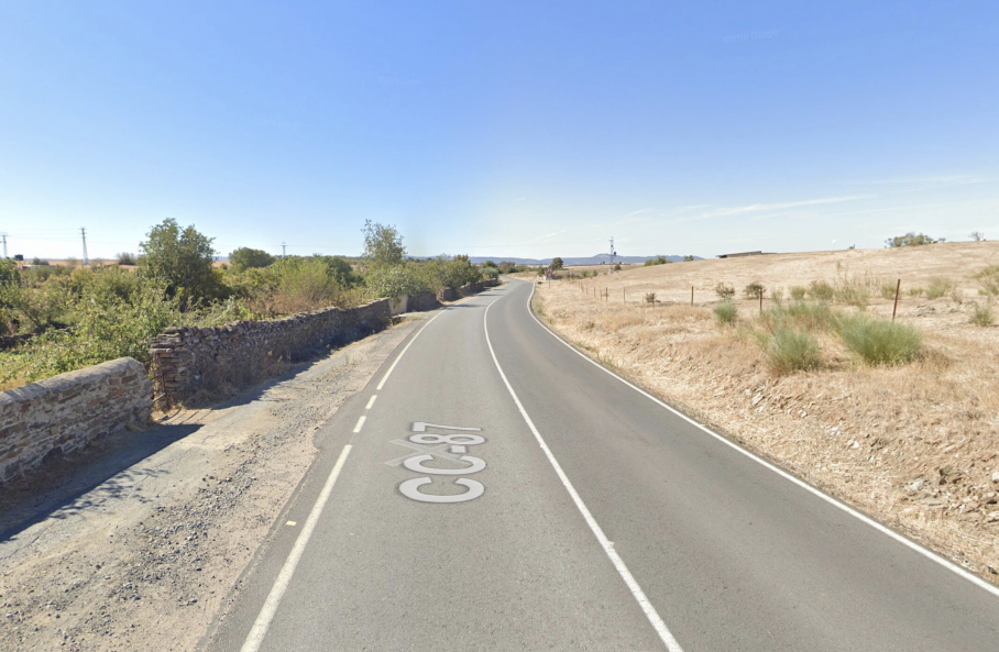 Lugar aproximado del accidente