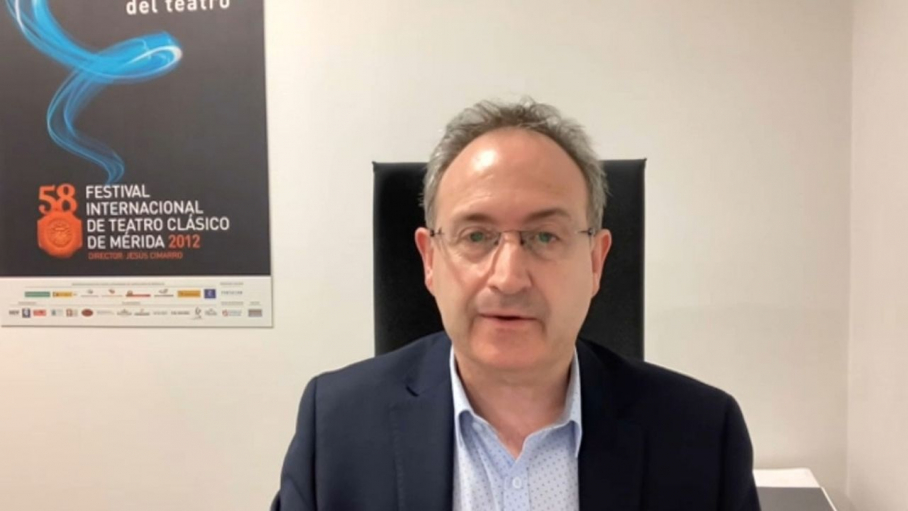 Jesús Cimarro, director del Festival Internacional de Teatro Clásico de Mérida