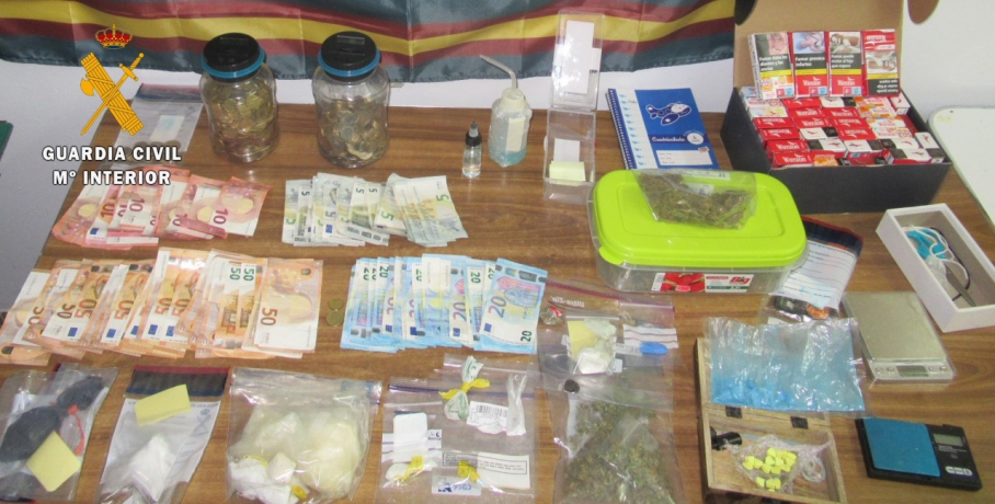 Operación Antidroga Guardia Civil en Pinofranqueado