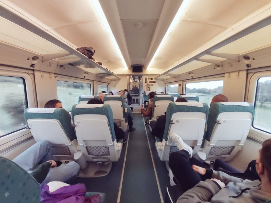 Simulacro tren de altas prestaciones