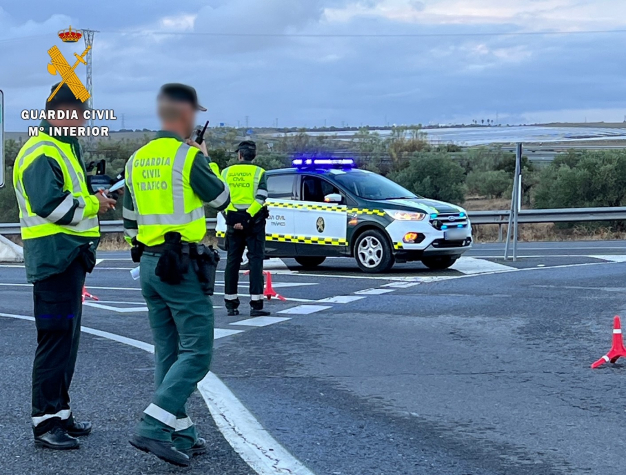 Guardia Civil en un control