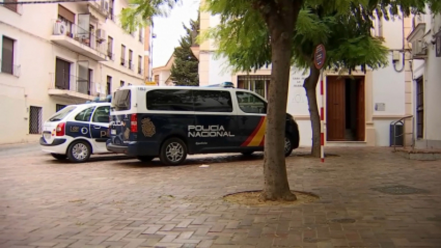 Policía Nacional en Almendralejo