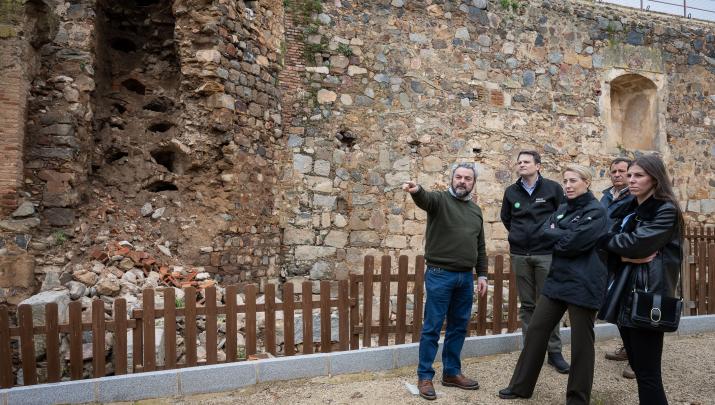 La presidenta de la Junta visita algunas de las zonas más castigadas por las inundaciones