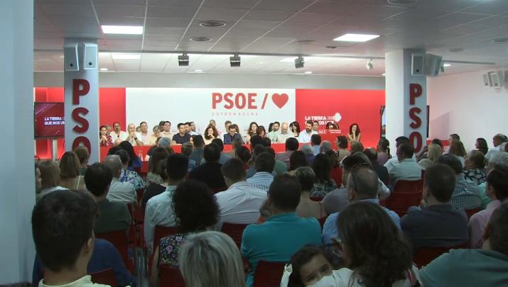 Comité regional del PSOE Extremadura marcado por el caso Cerdán