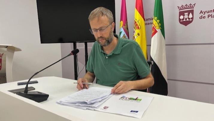 Concejal de Hacienda del Ayuntamiento de Plasencia, José Antonio Hernández.