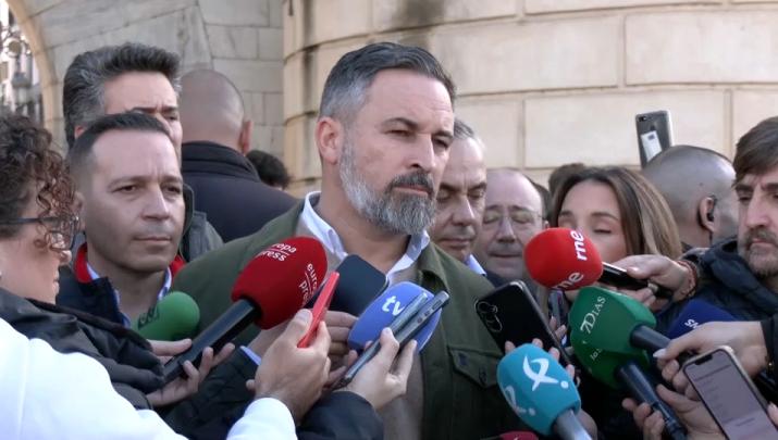 Santiago Abascal, líder de Vox