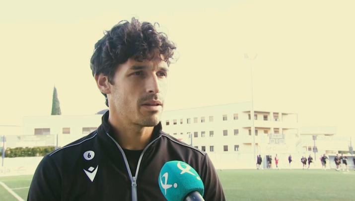 Fran miranda, jugador del CD Badajoz.