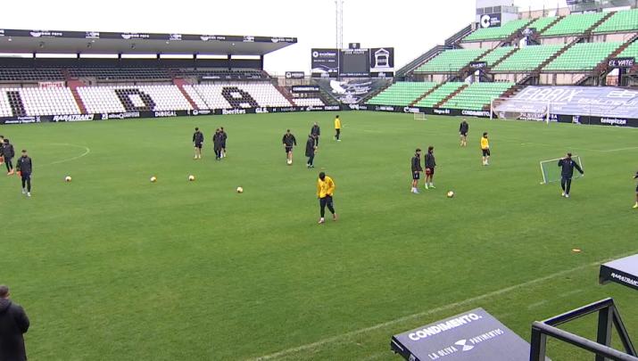 El Mérida entrena de cara al encuentro de liga frente al filial del Athletic de Bilbao