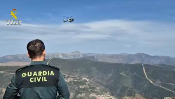 La Guardia Civil retoma la búsqueda de una persona desaparecida en Cerezal