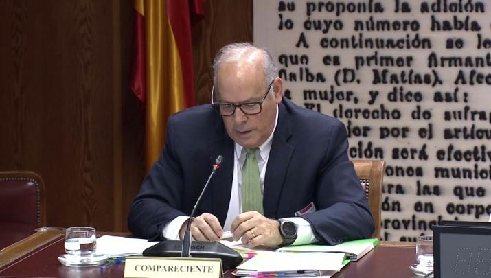 El consejero delegado de Iberdrola, Mario Ruiz-Tagle, comparece ante la Comisión de Investigación sobre el apagón, en el Senado