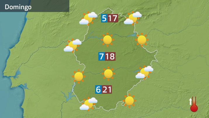 Mapa de previsión del 1 de marzo