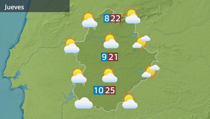 Mapa de previsión del 18 de marzo