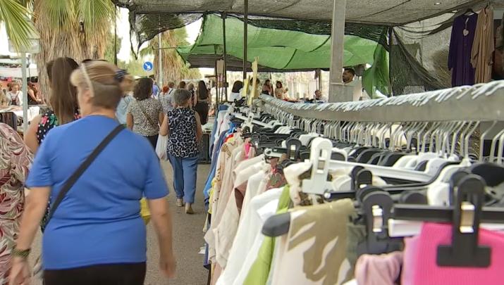 Mercadillo de Cáceres en una imagen de archivo