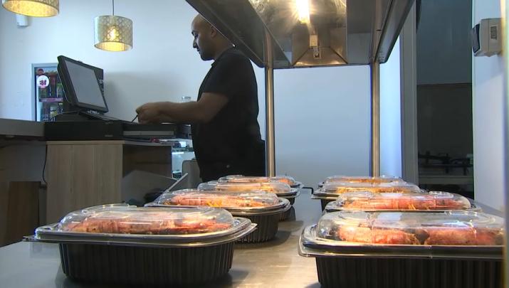 Comida para llevar en tuppers