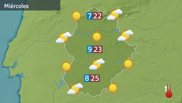 Mapa de previsión del 15 de abril