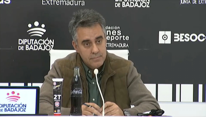 Joaquín Parra en rueda de prensa