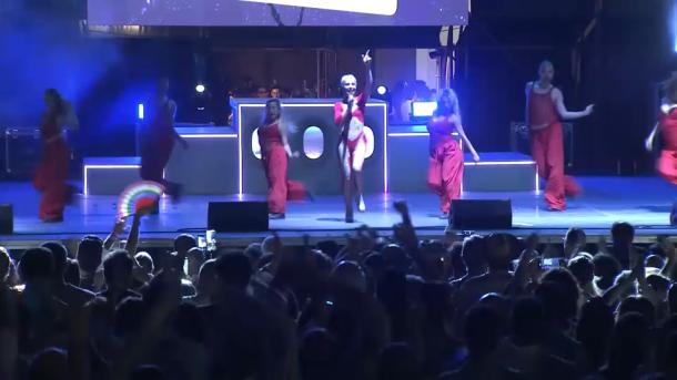 Soraya en la Feria de San Juan