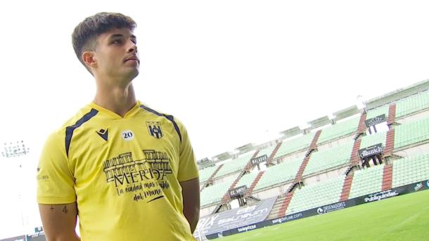 Jacobo Martí, jugador del Mérida.