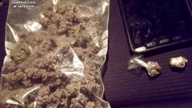 Productos intervenidos por la Guardia Civil durante la operación