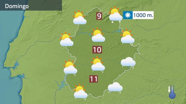 Mapa de previsión del domingo 21 de diciembre