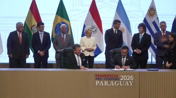 Firma del acuerdo de libre comercio entre la Unión Europea y Mercosur