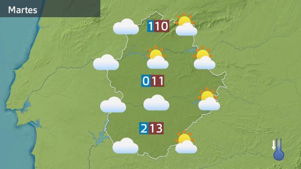 Mapa de previsión del 20 de enero