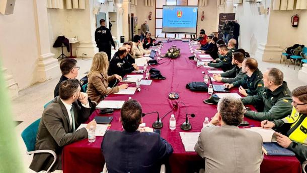 Junta local de Seguridad del Ayuntamiento de Olivenza