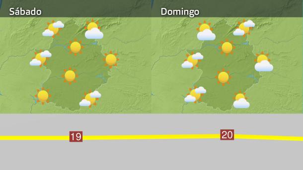 Mapa de previsión del  28 de febrero y 1 de marzo
