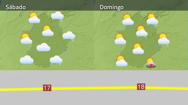 Mapa de previsión del 7 y 8 de marzo