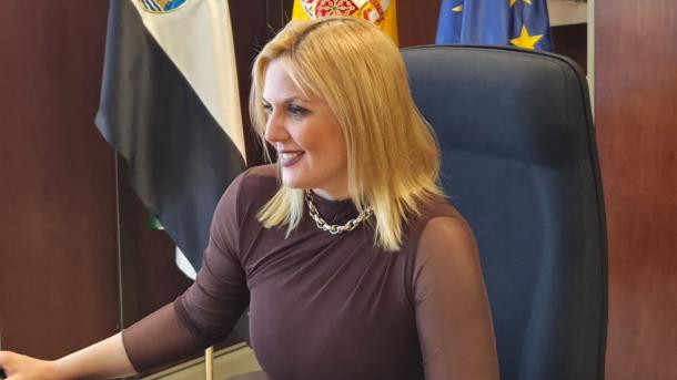 La consejera de Hacienda y Administración Pública en funciones, Elena Manzano