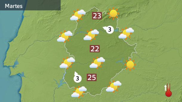 Mapa de previsión del 17 de marzo