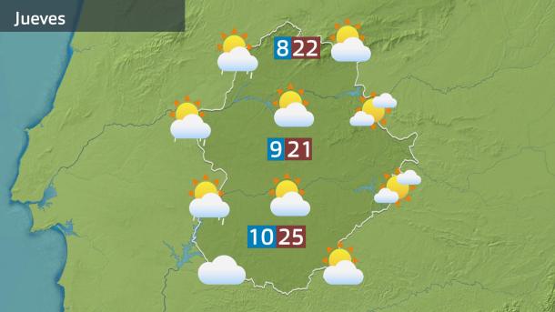 Mapa de previsión del 18 de marzo