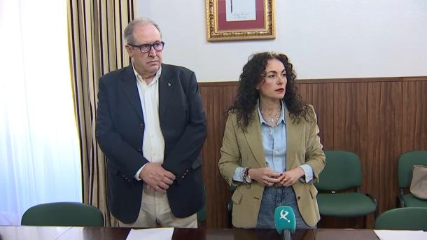 Eloísa Gracia y Antonio Enríquez de Salamanca, exconcejales de Vox en Almendralejo
