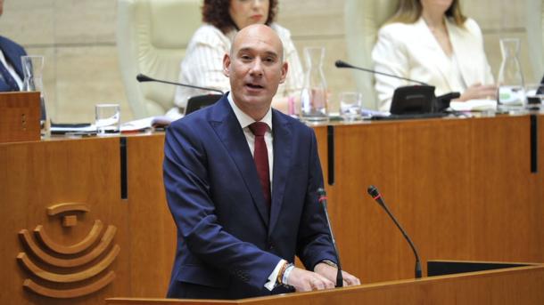 José Ángel Sánchez Juliá, portavoz del Grupo Parlamentario Popular en la Asamblea