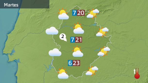Mapa de previsión del 14 de abril