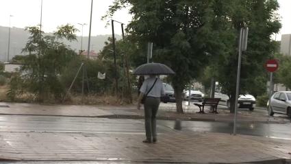 Lluvias en Extremadura a finales de junio