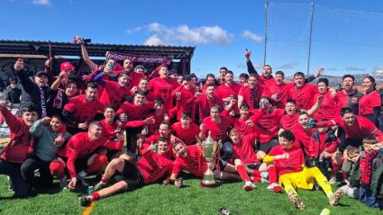 El Piornal tras ascender el domingo