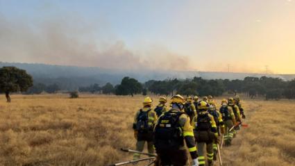 El INFOEX desactiva el nivel 1 en el incendio de Talarrubias