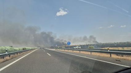 Desactivado el Nivel 1 de emergencia por el incendio declarado en Fuente de Cantos
