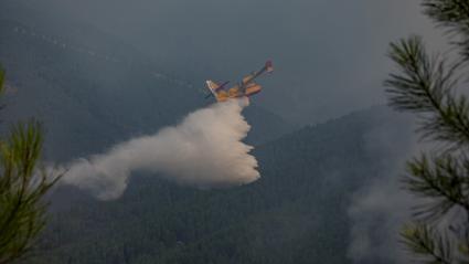 Controlado el incendio forestal en Las Hurdes. El Infoex desactiva el nivel 1 de peligrosidad